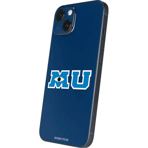 Disney Monsters University MU Logo iPhone 14 Plus Skin